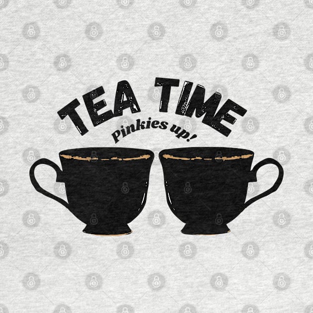 Tea Time Pinkies Up! Design by AZNSnackShop